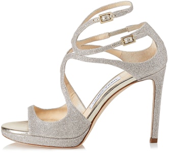 (W) ジミー チュウ ランス 100 ハイヒール 『シルバーグリッターファブリック』 LANCEPF100DGZ Buy (W) ジミー チュウ ランス 100 ハイヒール 『シルバーグリッターファブリック』 LANCEPF100DGZ