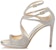 (Women) Jimmy Choo Lance 100 High Heels 'Silver Glitter Fabric' LANCEPF100DGZ
