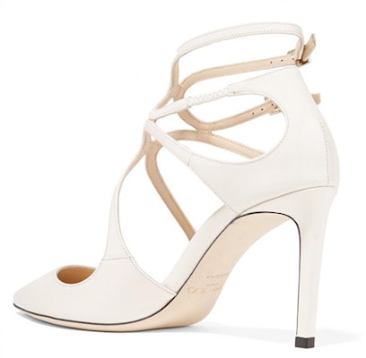 (Women) Jimmy Choo Lancer 85 Pumps 'Patent White' LANCER85 Order (Women) Jimmy Choo Lancer 85 Pumps 'Patent White' LANCER85