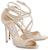 (Women) Jimmy Choo Lang High Heels 'Glitter Fabric Silver' LANGDGZ