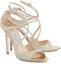 Order (Women) Jimmy Choo Lang High Heels 'Glitter Fabric Silver' LANGDGZ