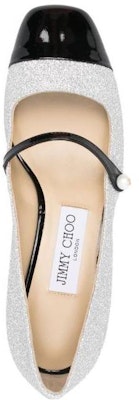 (Women) Jimmy Choo Leather Colorblock 'Grey Block Heel' LOVE65CZWSILVER Lookbook (Women) Jimmy Choo Leather Colorblock 'Grey Block Heel' LOVE65CZWSILVER