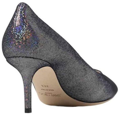 (Women) Jimmy Choo Leather Colorblock 'Grey Block Heel' LOVE65CZWSILVER Shop (Women) Jimmy Choo Leather Colorblock 'Grey Block Heel' LOVE65CZWSILVER