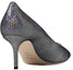 Shop (Women) Jimmy Choo Leather Colorblock 'Grey Block Heel' LOVE65CZWSILVER