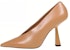 (Women) Jimmy Choo Leather Pump 'Elegant Brown Stiletto' MARYANNE100CLFCLF