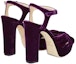 Lookbook (W) Jimmy Choo 紫色单带皮凉鞋 HELOISE120VEL