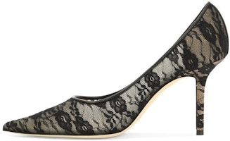 (Women) Jimmy Choo Leather Stiletto 'Black' LOVE85LACBLACK (Women) Jimmy Choo Leather Stiletto 'Black' LOVE85LACBLACK