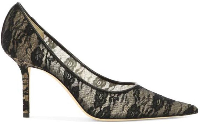 (Women) Jimmy Choo Leather Stiletto 'Black' LOVE85LACBLACK Order (Women) Jimmy Choo Leather Stiletto 'Black' LOVE85LACBLACK