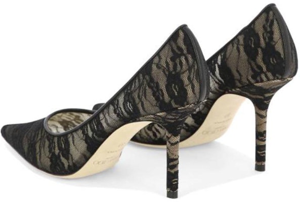 (Women) Jimmy Choo Leather Stiletto 'Black' LOVE85LACBLACK Shop (Women) Jimmy Choo Leather Stiletto 'Black' LOVE85LACBLACK