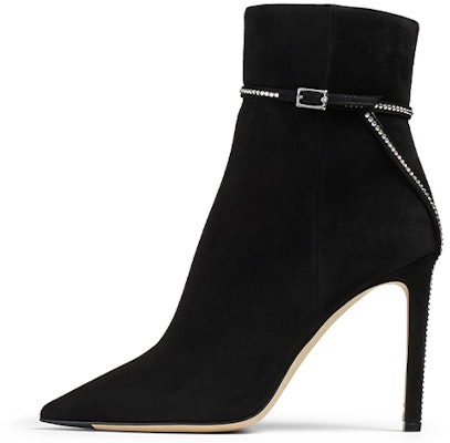 (Women) Jimmy Choo Leille 100 'Black Ankle Boot' LEILLE100DCC000757 Buy (Women) Jimmy Choo Leille 100 'Black Ankle Boot' LEILLE100DCC000757