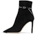 (Women) Jimmy Choo Leille 100 'Black Ankle Boot' LEILLE100DCC000757