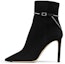Buy (Women) Jimmy Choo Leille 100 'Black Ankle Boot' LEILLE100DCC000757