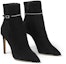 Order (Women) Jimmy Choo Leille 100 'Black Ankle Boot' LEILLE100DCC000757