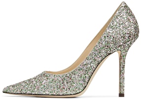 (Women) Jimmy Choo Love 100 'Deep Mint Glitter' LOVE100CGF030014 (Women) Jimmy Choo Love 100 'Deep Mint Glitter' LOVE100CGF030014