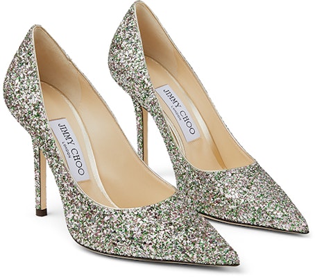 (Women) Jimmy Choo Love 100 'Deep Mint Glitter' LOVE100CGF030014 Order (Women) Jimmy Choo Love 100 'Deep Mint Glitter' LOVE100CGF030014