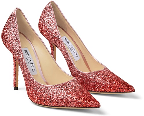 (Women) Jimmy Choo Love 100 'Red Coarse Glitter' LOVE100VKG Order (Women) Jimmy Choo Love 100 'Red Coarse Glitter' LOVE100VKG