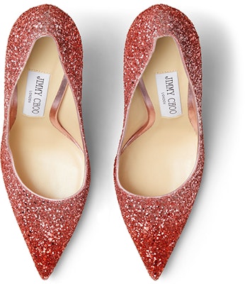 (Women) Jimmy Choo Love 100 'Red Coarse Glitter' LOVE100VKG Lookbook (Women) Jimmy Choo Love 100 'Red Coarse Glitter' LOVE100VKG