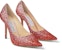 (Women) Jimmy Choo Love 100 'Red Coarse Glitter' LOVE100VKG