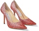 Lookbook (Women) Jimmy Choo Love 100 'Red Coarse Glitter' LOVE100VKG