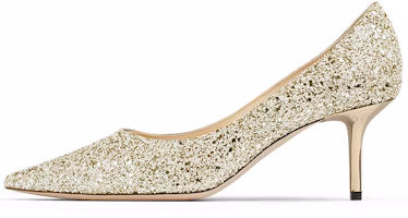 (Women) Jimmy Choo Love 65 'Dazzling Glitter Fabric Silver Sand' LOVE65TITOO (Women) Jimmy Choo Love 65 'Dazzling Glitter Fabric Silver Sand' LOVE65TITOO