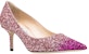 (Women) Jimmy Choo Love 65 'Gradient Glitter Pink' LOVE65ZGO-FUCHSIACANDYPINK