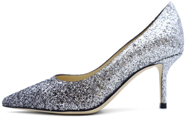 (Women) Jimmy Choo Love 65 High Heels 'Silver' LOVE65VXBANTHRACITESILVER Buy (Women) Jimmy Choo Love 65 High Heels 'Silver' LOVE65VXBANTHRACITESILVER