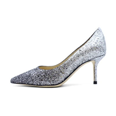 (W) Jimmy Choo Love 65 High Heels 'Silver'