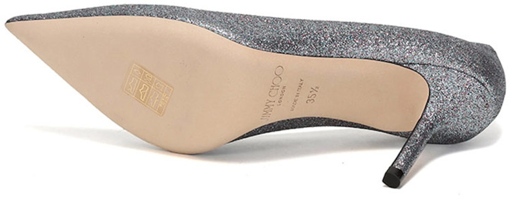 (Women) Jimmy Choo Love 85 'Blue Silver Glitter' LOVE-85-DIR/191-MULTI Details for (Women) Jimmy Choo Love 85 'Blue Silver Glitter' LOVE-85-DIR/191-MULTI