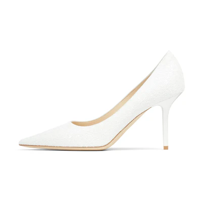 (W) Jimmy Choo Love 85 'White'