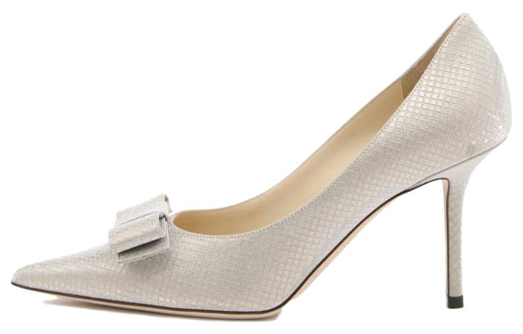 (Women) Jimmy Choo LOVE High Heels 'Champagne' LOVEBOW85TAICHAMPAGNE