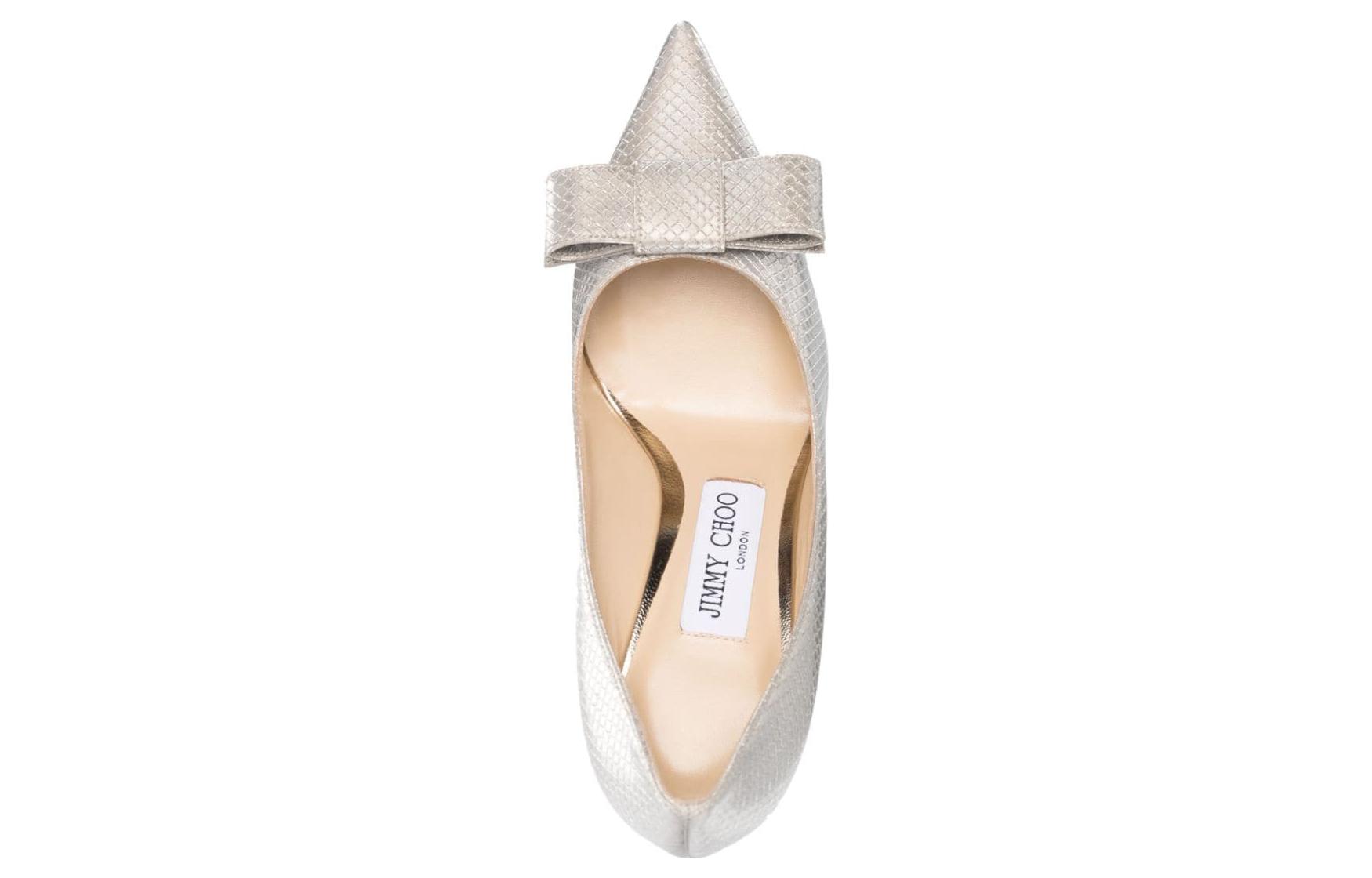 Shop (W) Jimmy Choo LOVE Tacones Altos 'Champagne' LOVEBOW85TAICHAMPAGNE
