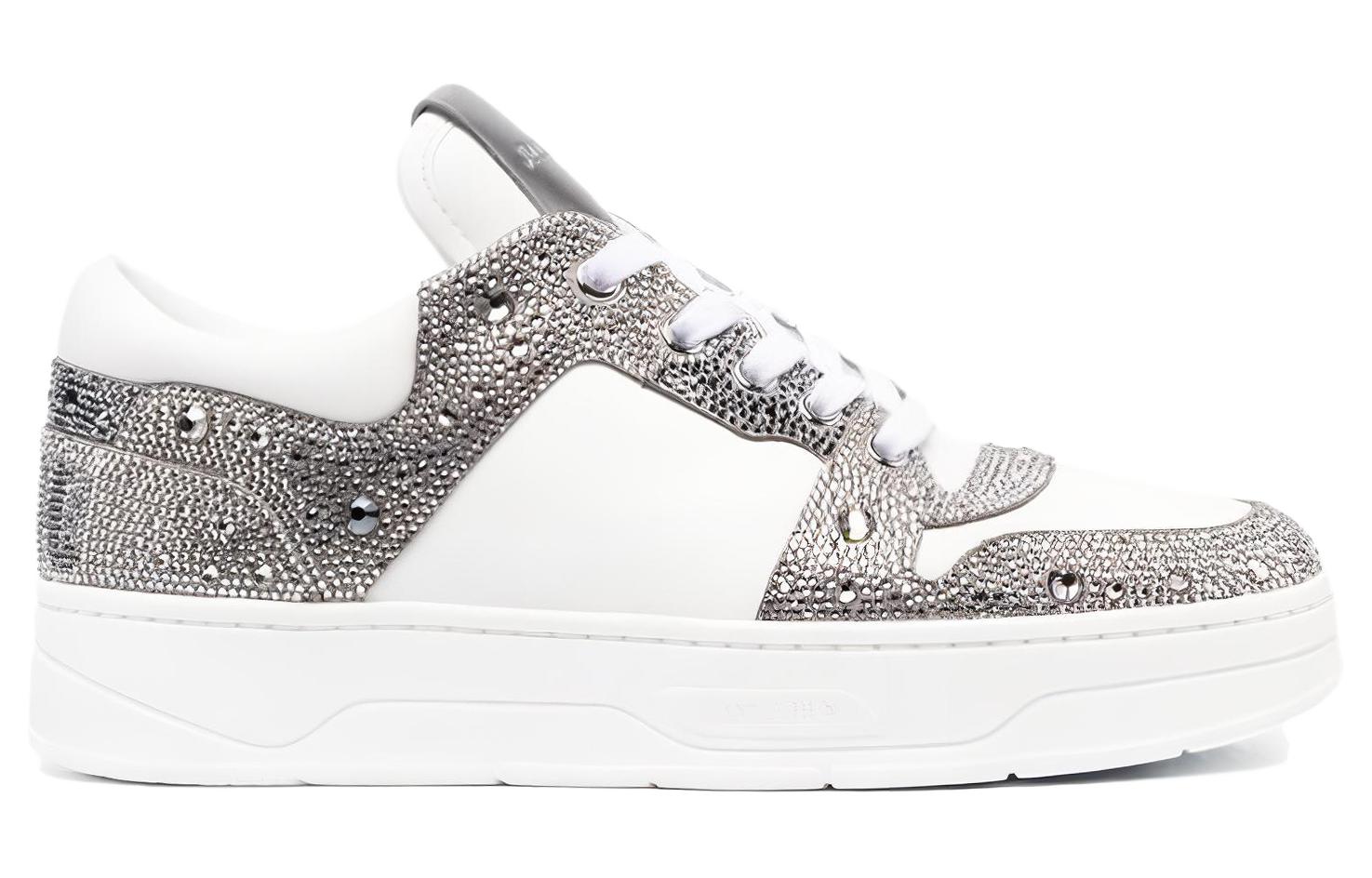 Order (W) 周仰杰白色皮革时尚低帮运动鞋 FLORENTFQYBWHSIL