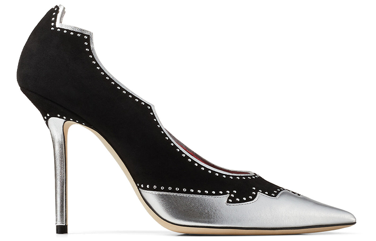 Order (W) Jimmy Choo Malise 100 '黑色漆皮' MALISE100MQS