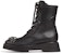 (Women) Jimmy Choo Martin Boots 'Black Grainy Leather' HADLEYFLATYAS0C6123