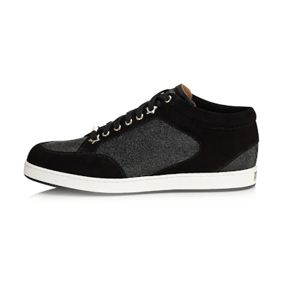 (W) Jimmy Choo Miami 'Black Suede'