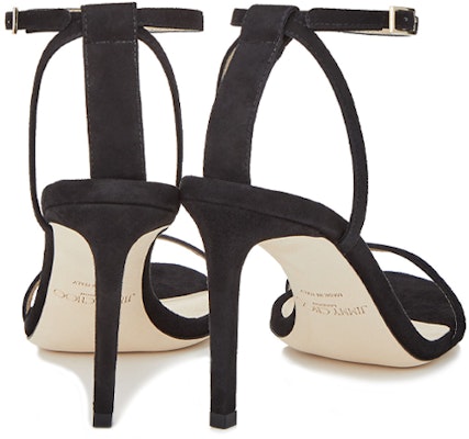 (Women) Jimmy Choo Minny 85 'Black Suede' MINNY85SUE Lookbook (Women) Jimmy Choo Minny 85 'Black Suede' MINNY85SUE