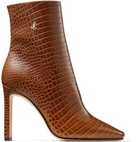 (W) Jimmy Choo Minori 100 壓紋皮革棕色高跟短靴 MINORI100CCL Order (W) Jimmy Choo Minori 100 壓紋皮革棕色高跟短靴 MINORI100CCL