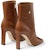 (Women) Jimmy Choo Minori 100 Ankle Boots 'Embossed Leather Brown' MINORI100CCL