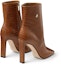 Shop (Women) Jimmy Choo Minori 100 Ankle Boots 'Embossed Leather Brown' MINORI100CCL