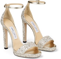 (W) Jimmy Choo Misty 120 高跟涼鞋 '亮片布銀色' MISTY120TIT Order (W) Jimmy Choo Misty 120 高跟涼鞋 '亮片布銀色' MISTY120TIT