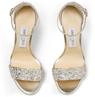 (W) Jimmy Choo Misty 120 高跟涼鞋 '亮片布銀色' MISTY120TIT Shop (W) Jimmy Choo Misty 120 高跟涼鞋 '亮片布銀色' MISTY120TIT