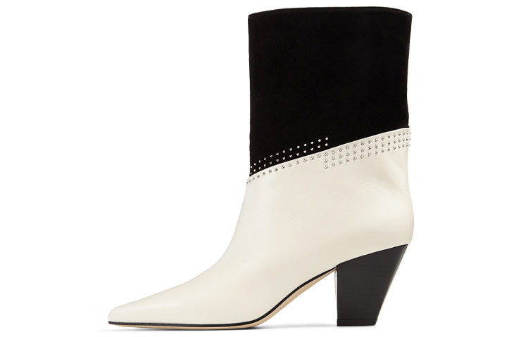 (W) Jimmy Choo Nappa Leather Cowboy Boot 'Black'