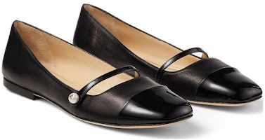 (W) ジミーチュウ パテントレザー スニーカー ''バーサタイルブラック'' ELISAFLATPTZ Order (W) ジミーチュウ パテントレザー スニーカー ''バーサタイルブラック'' ELISAFLATPTZ