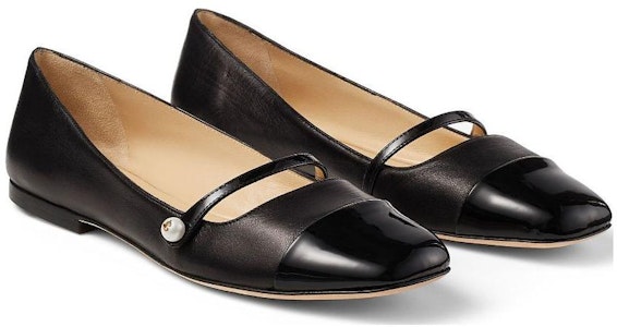 (W) 지미 추 페이턴트 레더 스니커즈 '버서타일 블랙' ELISAFLATPTZ Order (W) 지미 추 페이턴트 레더 스니커즈 '버서타일 블랙' ELISAFLATPTZ