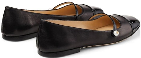 (W) ジミーチュウ パテントレザー スニーカー ''バーサタイルブラック'' ELISAFLATPTZ Shop (W) ジミーチュウ パテントレザー スニーカー ''バーサタイルブラック'' ELISAFLATPTZ