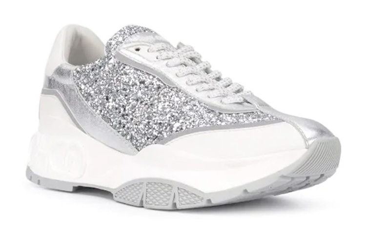 Lookbook (W) 지미추 레인 '실버 글리터' RAINE-CGC-SILVER-MIX