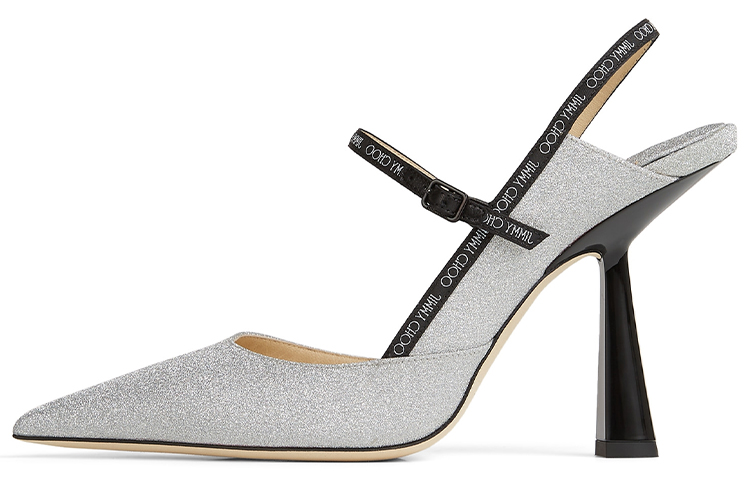 (Women) Jimmy Choo RAY 100 High Heels 'Grey' RAY100FGB