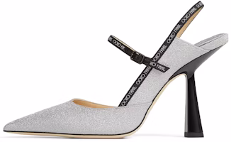 (Women) Jimmy Choo RAY 100 High Heels 'Grey' RAY100FGB (Women) Jimmy Choo RAY 100 High Heels 'Grey' RAY100FGB