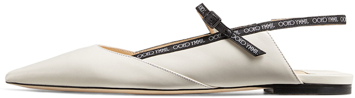 (Women) Jimmy Choo Ree Flat 'Milk White Patent Leather' REEFLATJWR Buy (Women) Jimmy Choo Ree Flat 'Milk White Patent Leather' REEFLATJWR