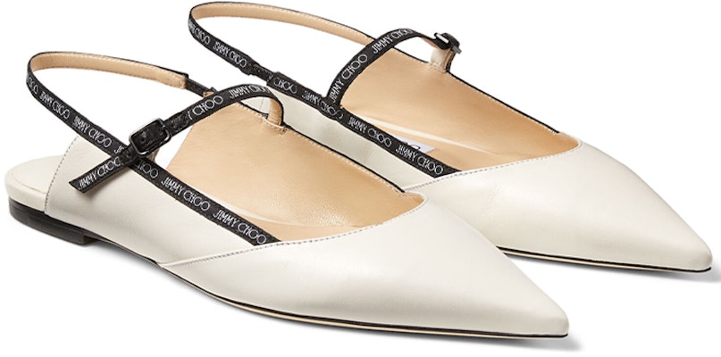 (Women) Jimmy Choo Ree Flat 'Milk White Patent Leather' REEFLATJWR Lookbook (Women) Jimmy Choo Ree Flat 'Milk White Patent Leather' REEFLATJWR